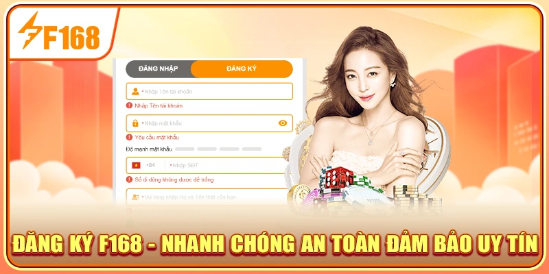 đăng ký F168